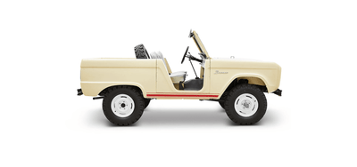 Classic Ford Bronco side profile