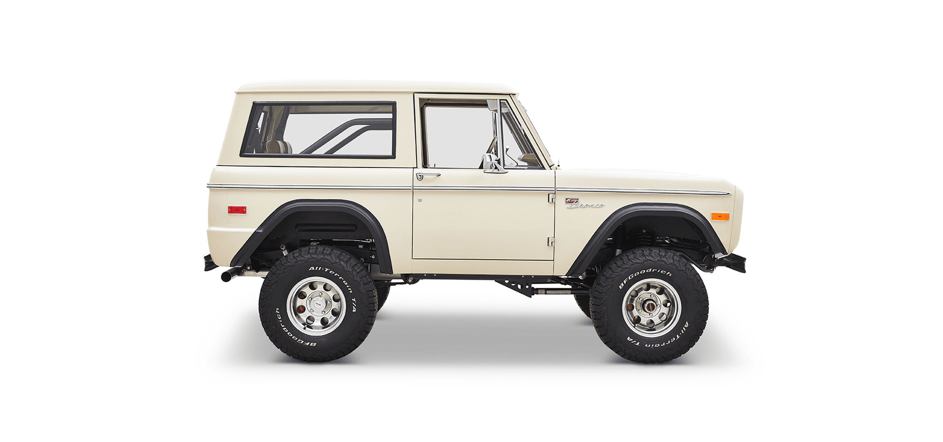 Classic Ford Bronco side profile
