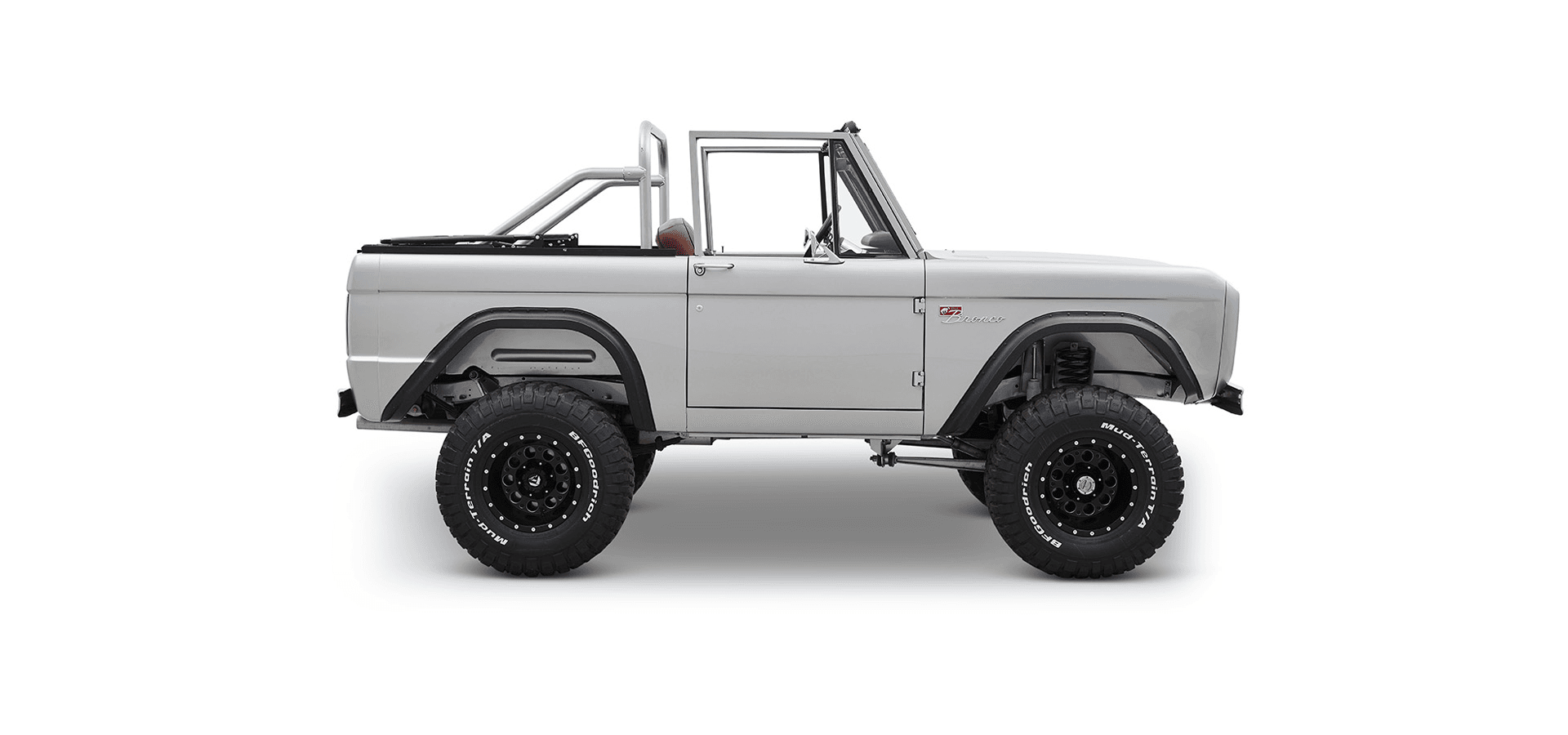 Classic Ford Bronco side profile