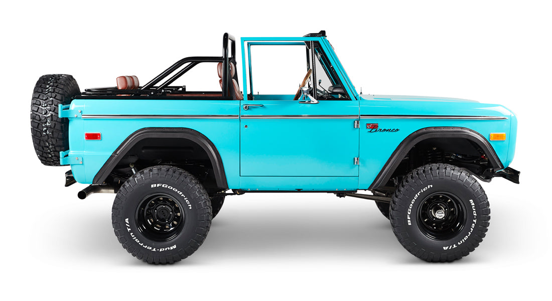 Classic Ford Bronco side profile