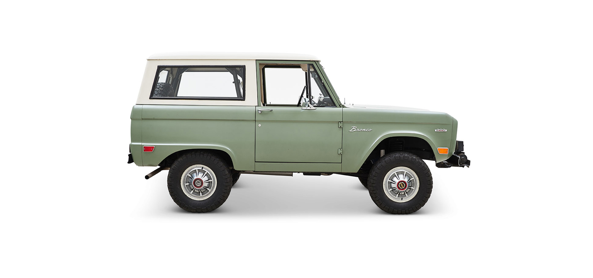 Classic Ford Bronco side profile