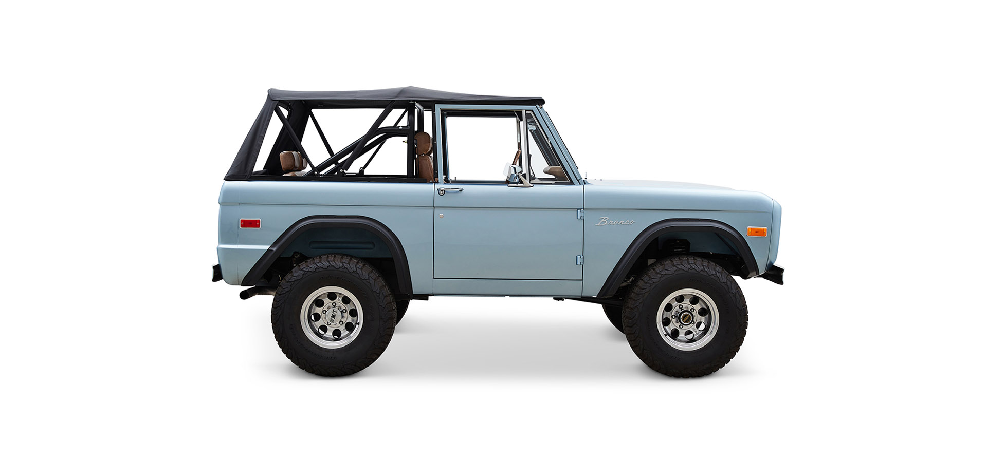 Classic Ford Bronco side profile