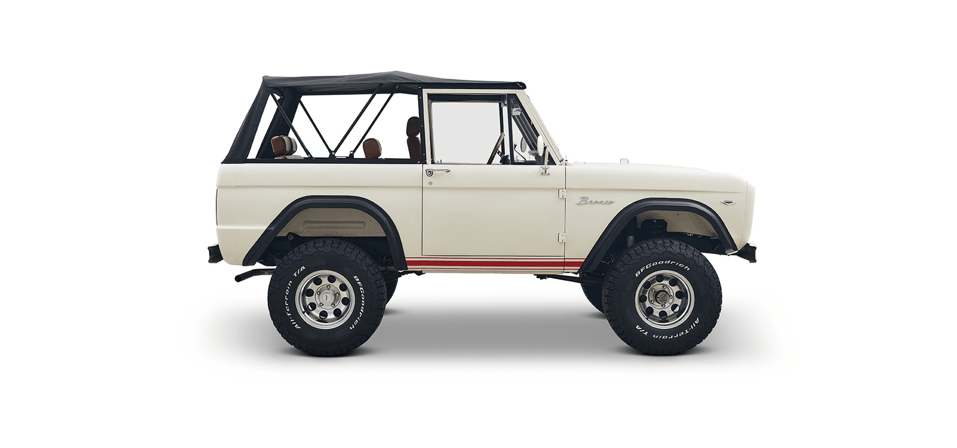 Classic Ford Bronco side profile