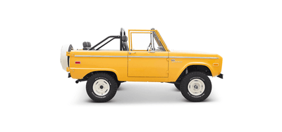 Classic Ford Bronco side profile