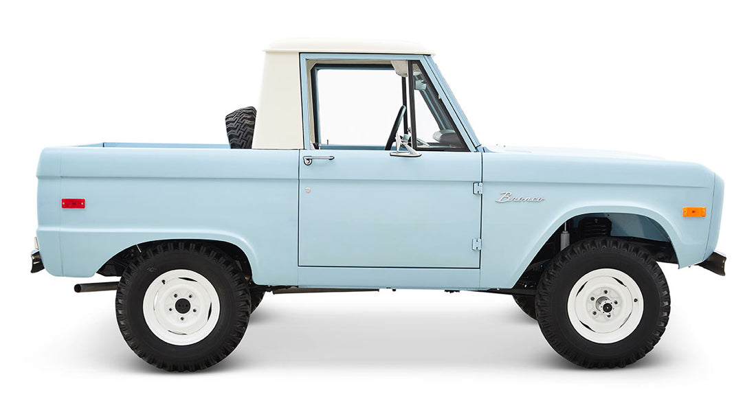 Classic Ford Bronco side profile