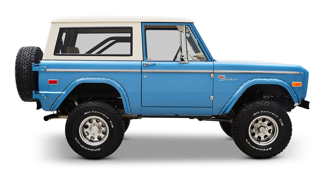 Classic Ford Bronco side profile