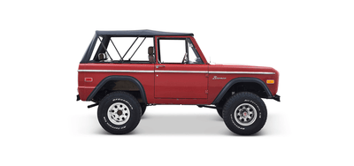 Classic Ford Bronco side profile
