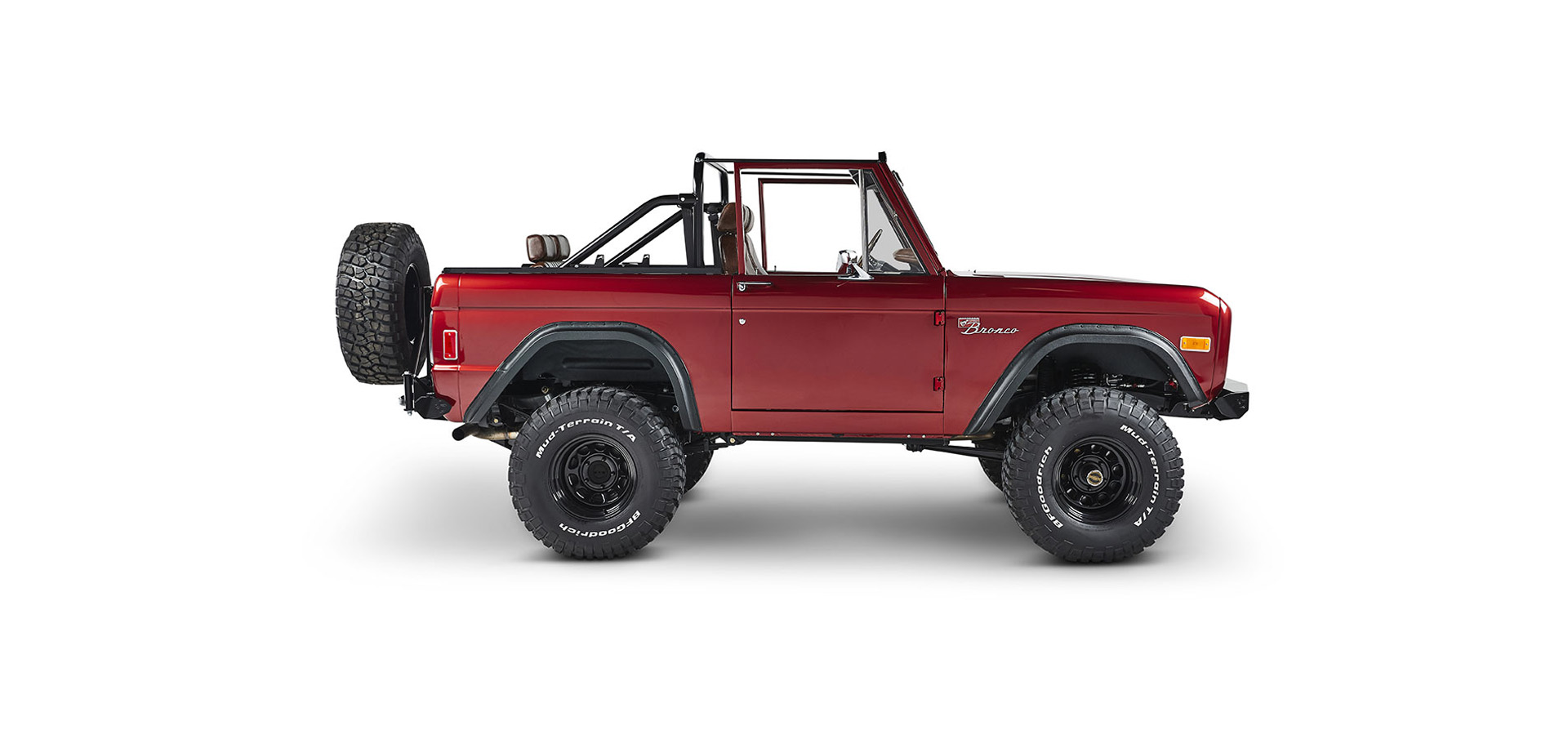 Classic Ford Bronco side profile