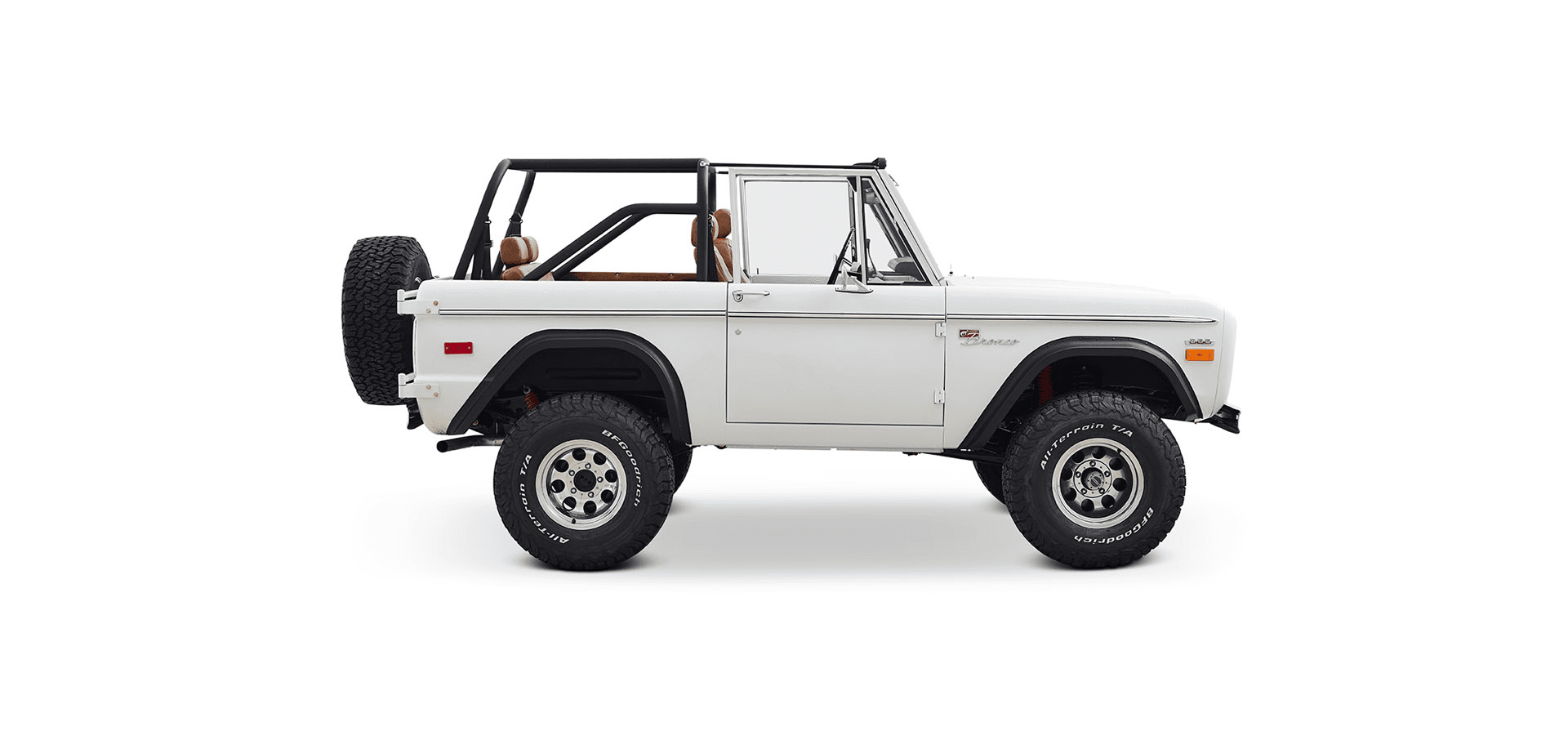 Classic Ford Bronco side profile