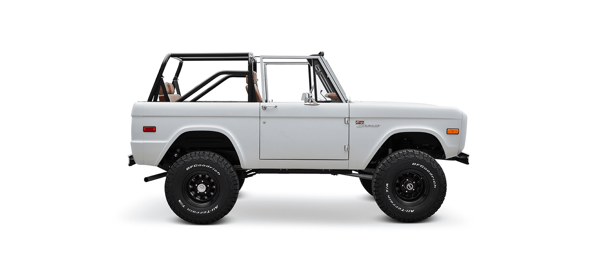 Classic Ford Bronco side profile