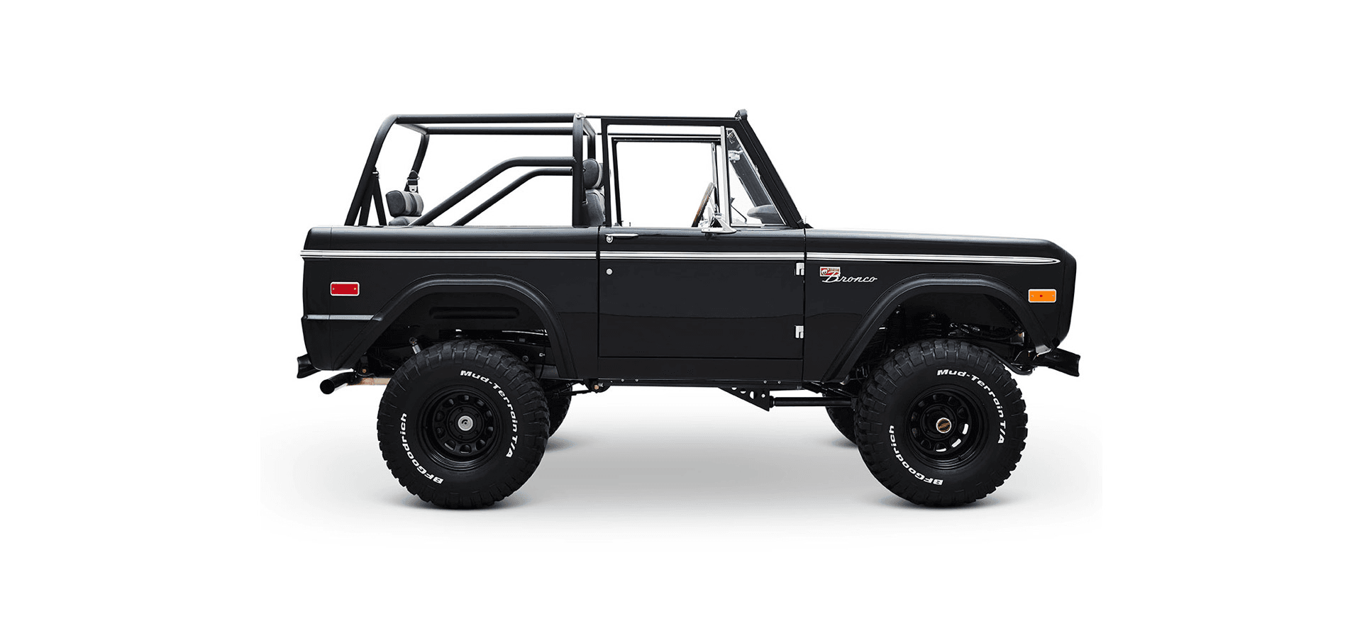 Classic Ford Bronco side profile