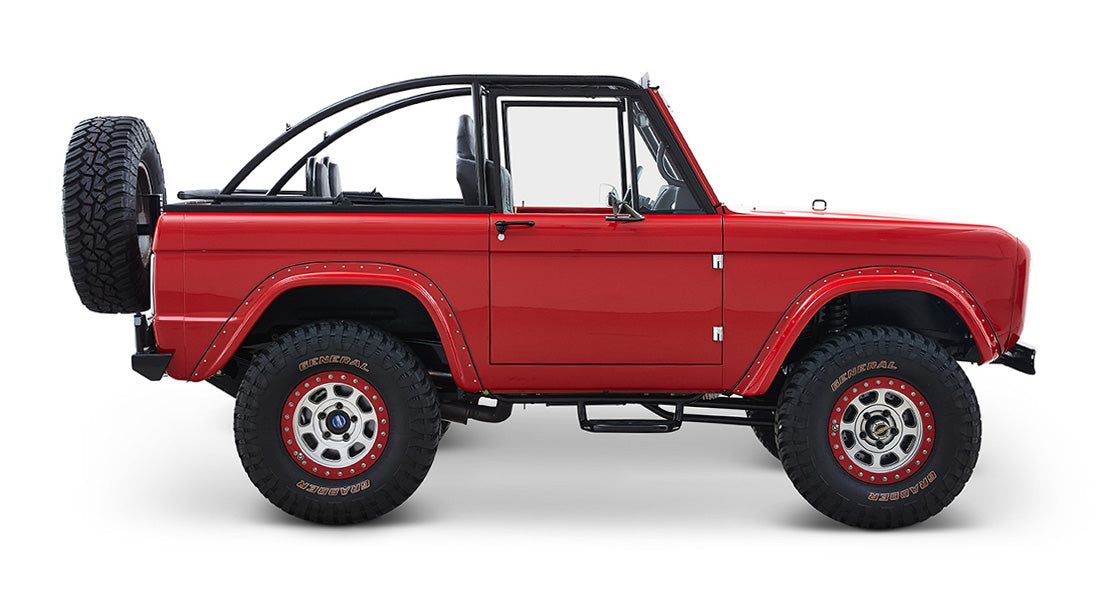 Classic Ford Bronco side profile