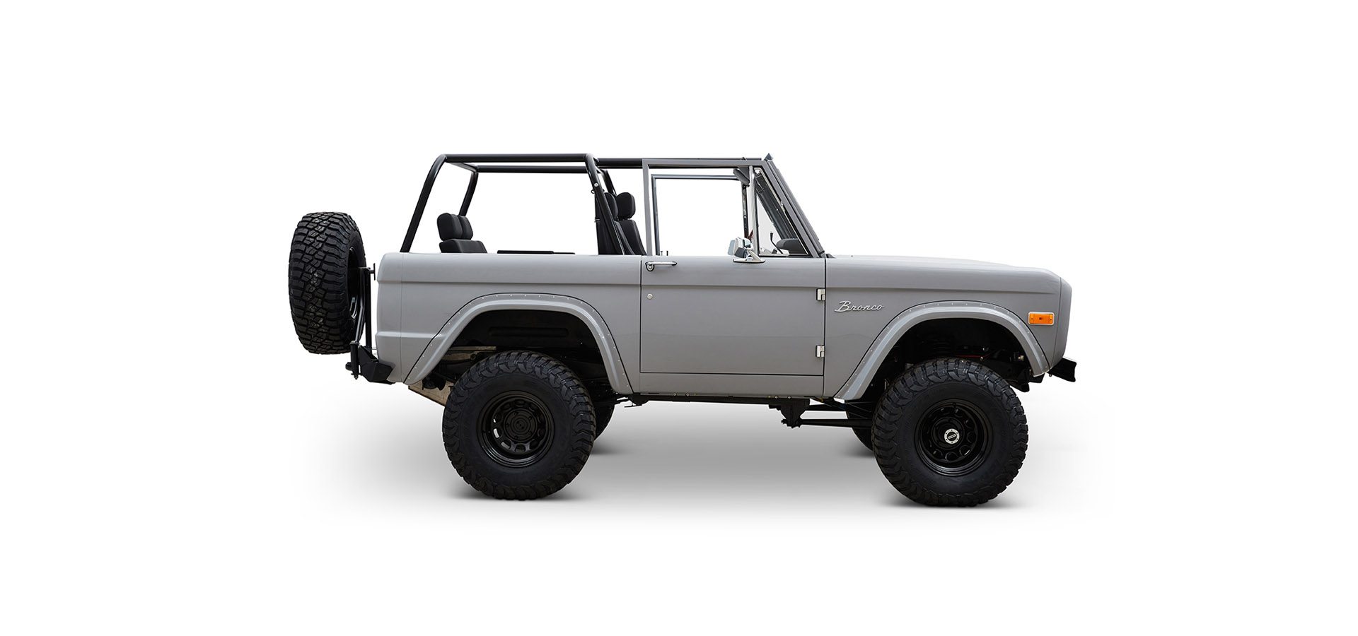 Classic Ford Bronco side profile