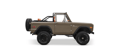 Classic Ford Bronco side profile