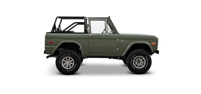 Classic Ford Bronco side profile