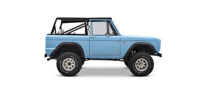 Classic Ford Bronco side profile