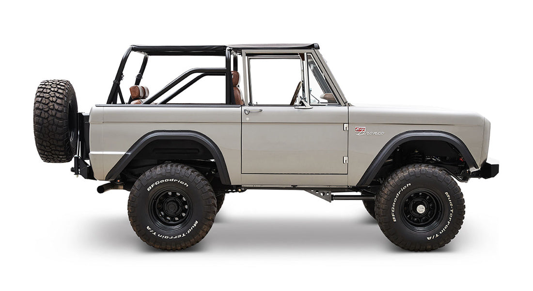 Classic Ford Bronco side profile