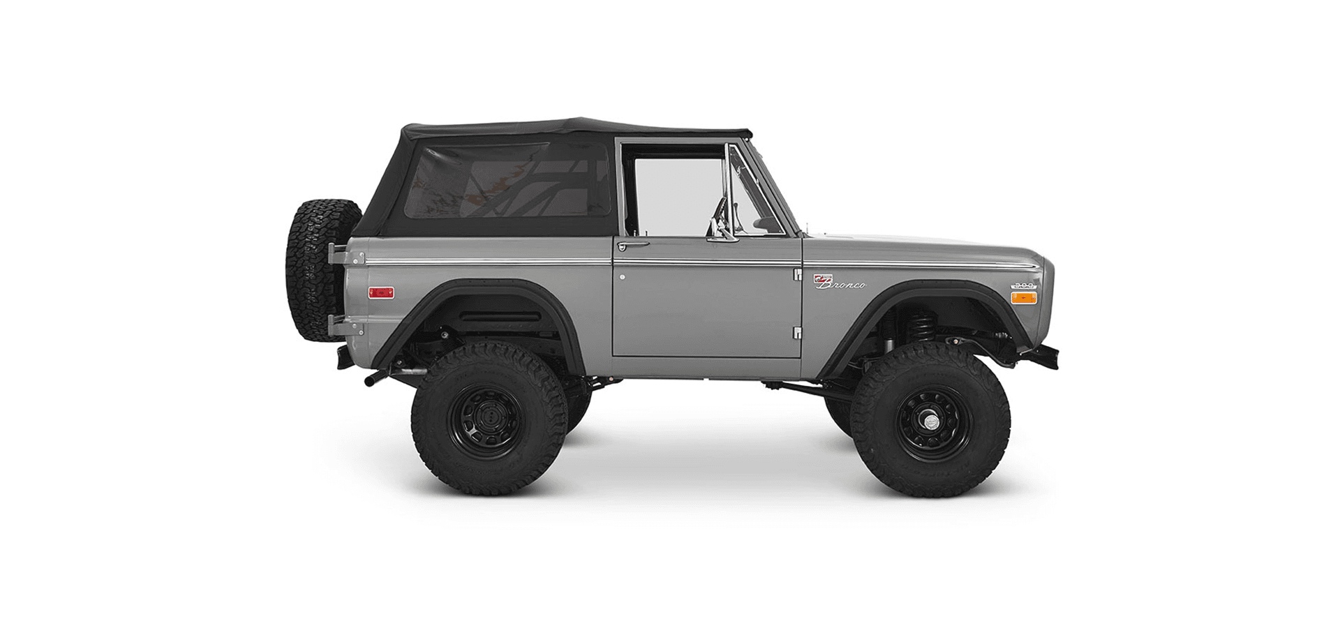 Classic Ford Bronco side profile