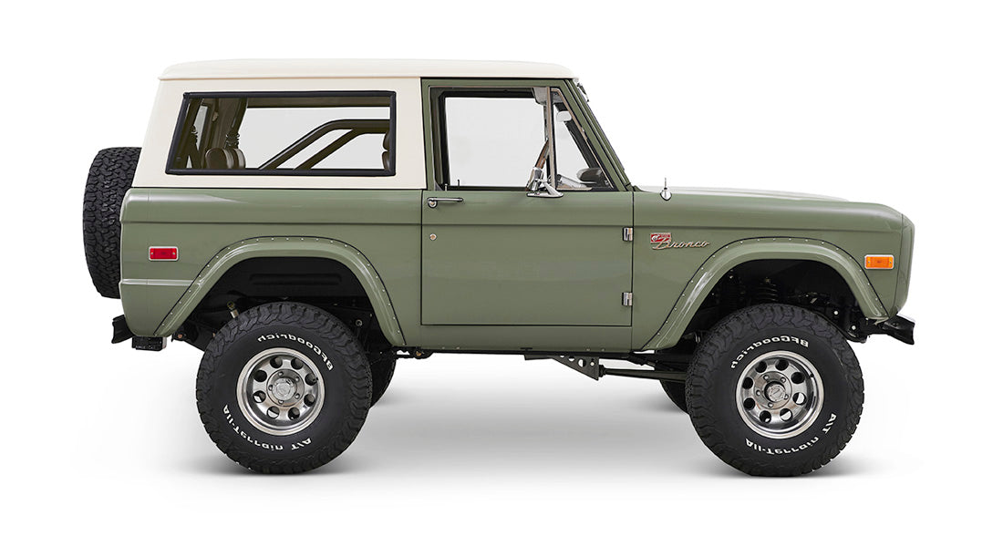 Classic Ford Bronco side profile