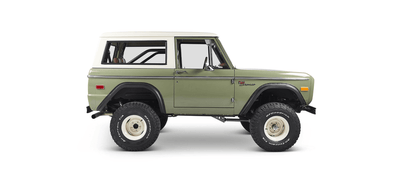 Classic Ford Bronco side profile