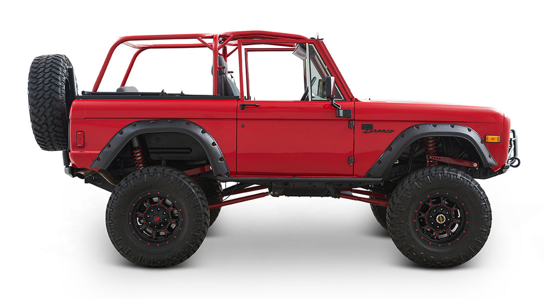 Classic Ford Bronco side profile