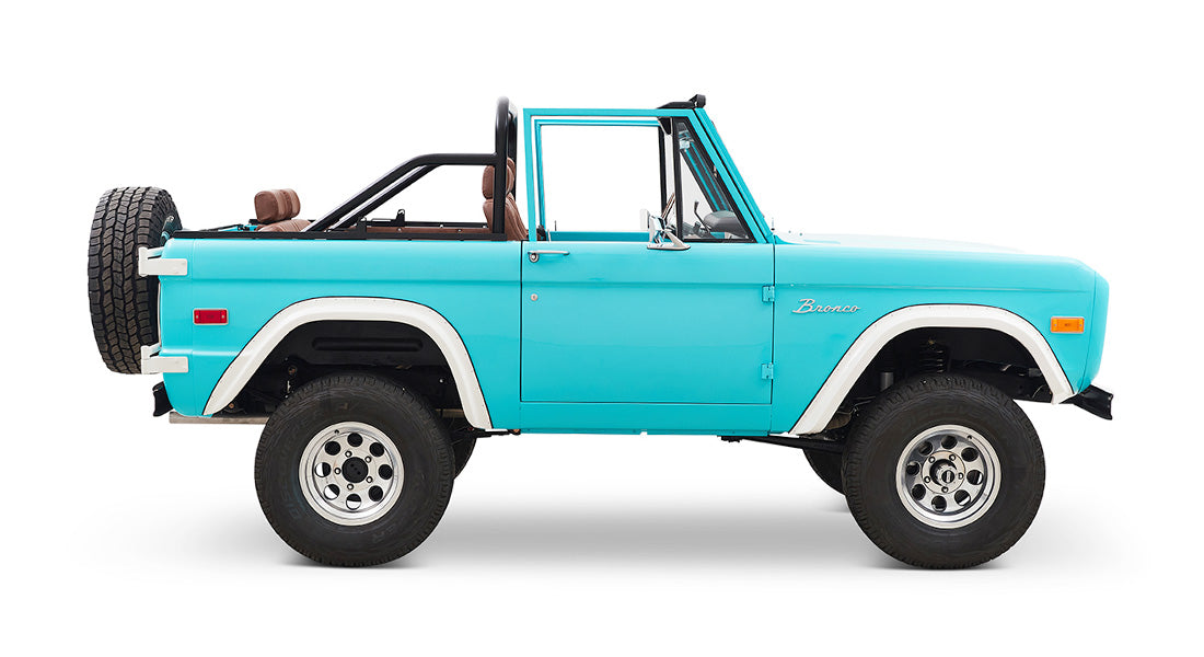 Classic Ford Bronco side profile