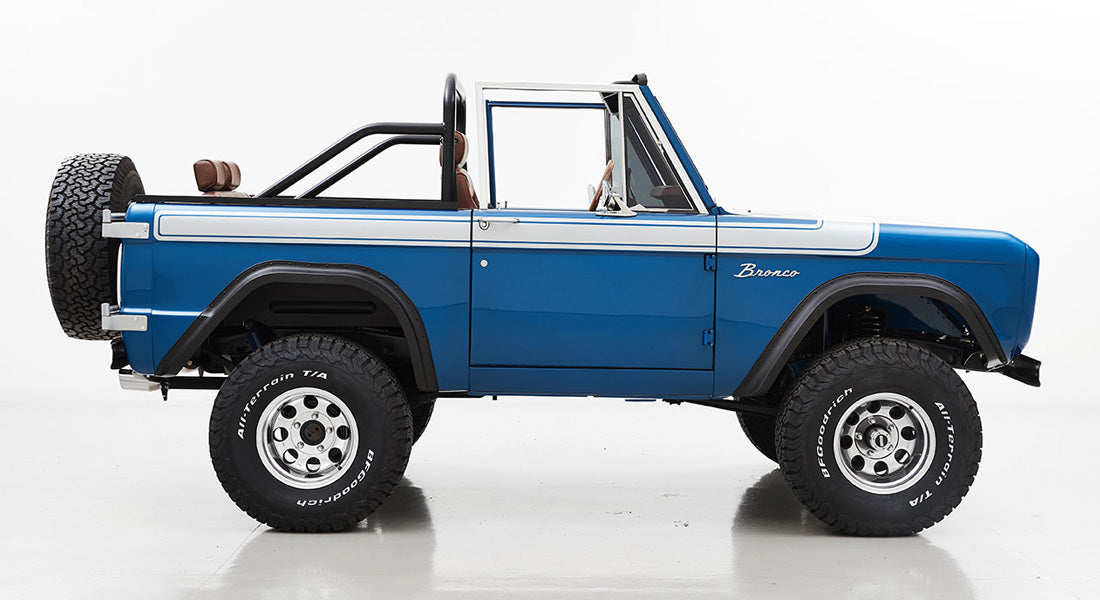 Classic Ford Bronco side profile
