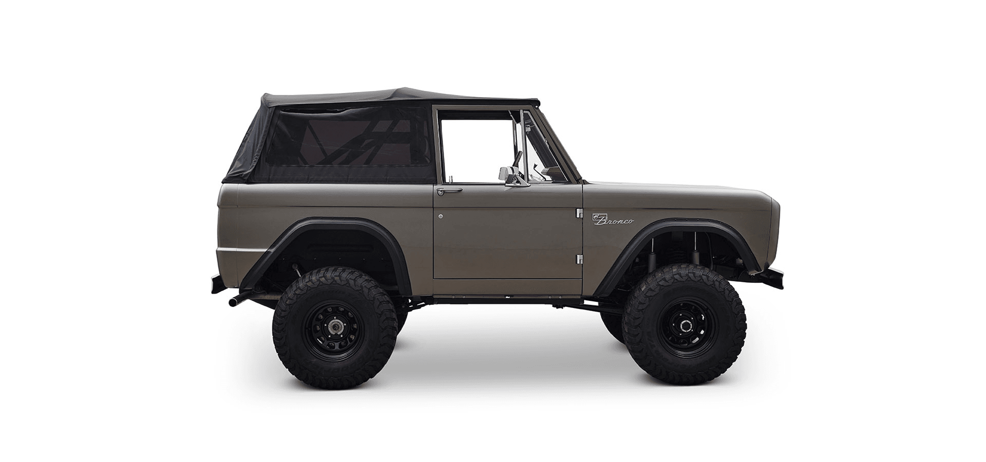 Classic Ford Bronco side profile
