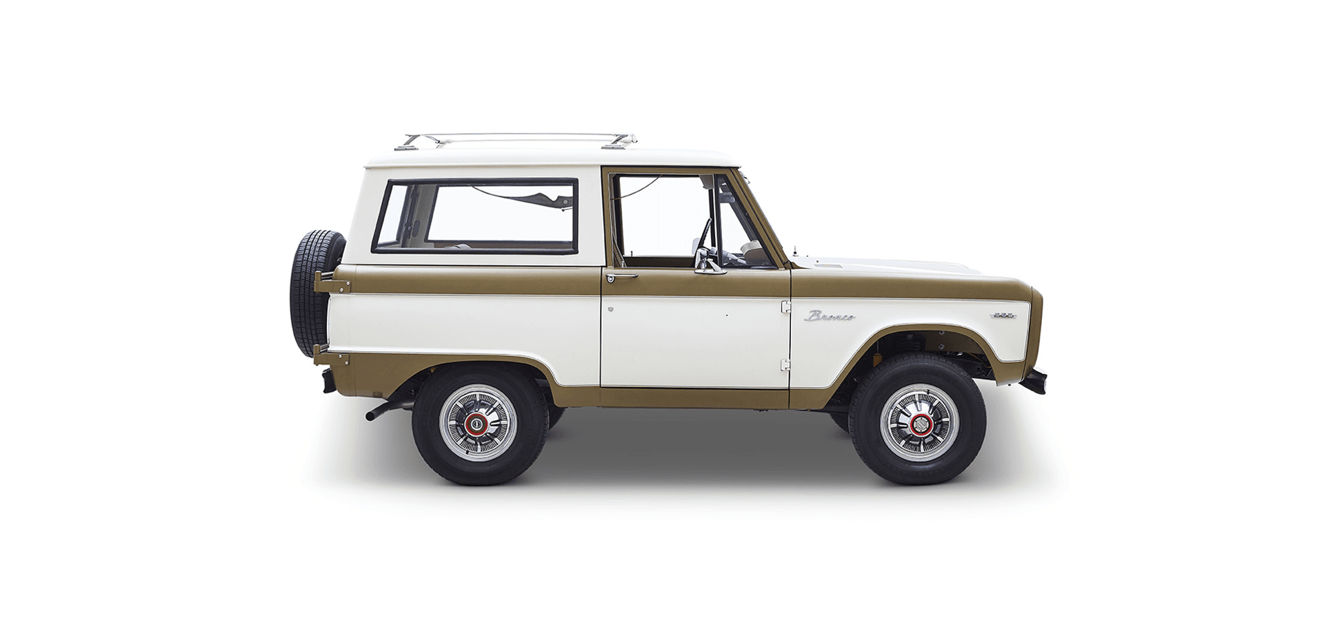 Classic Ford Bronco side profile