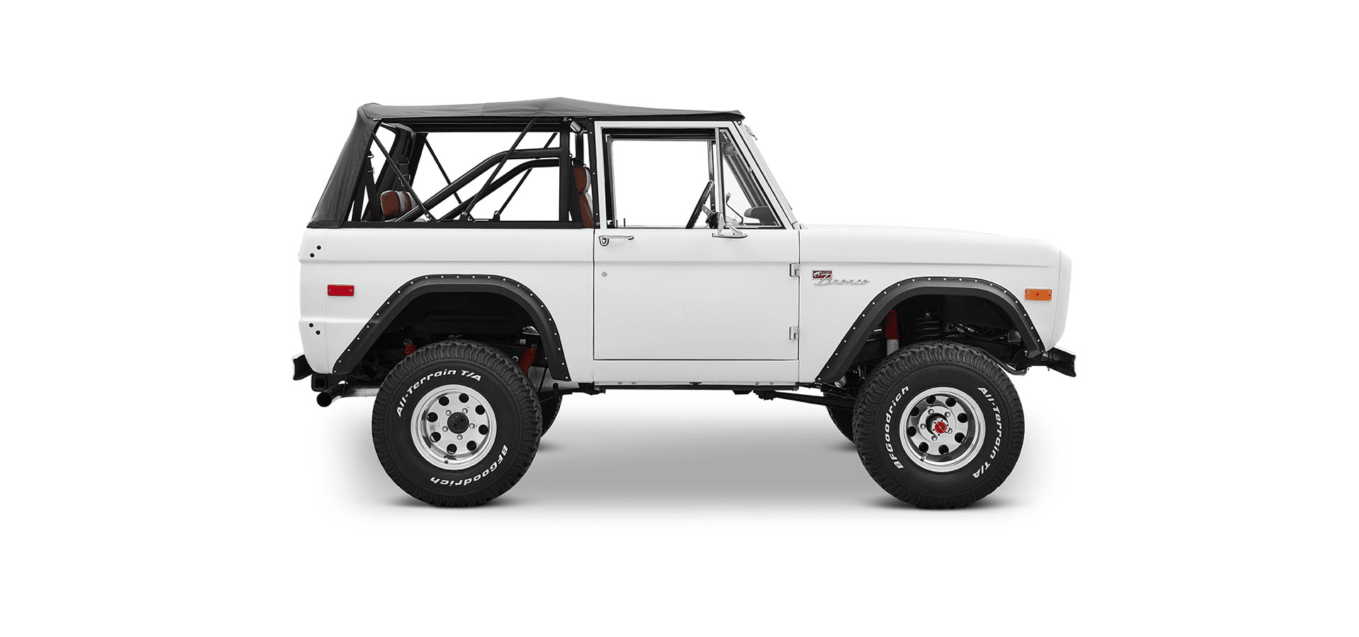 Classic Ford Bronco side profile