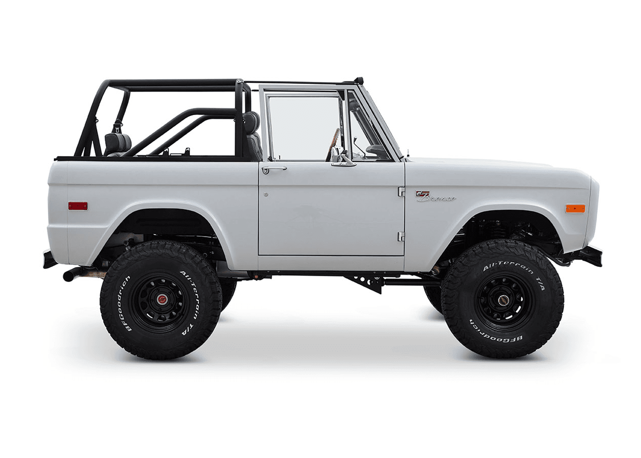Classic Ford Bronco side profile