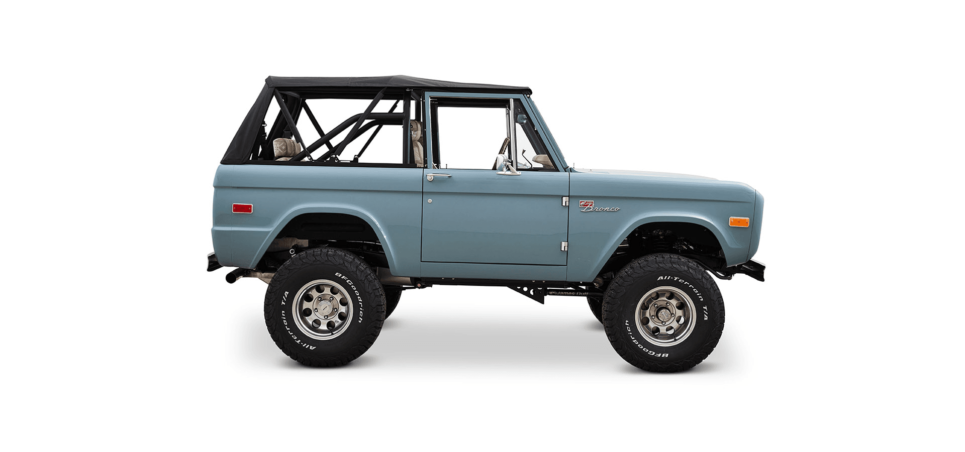 Classic Ford Bronco side profile