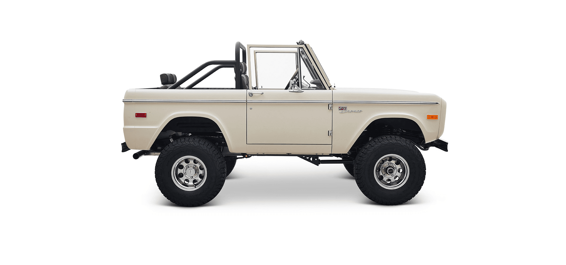 Classic Ford Bronco side profile