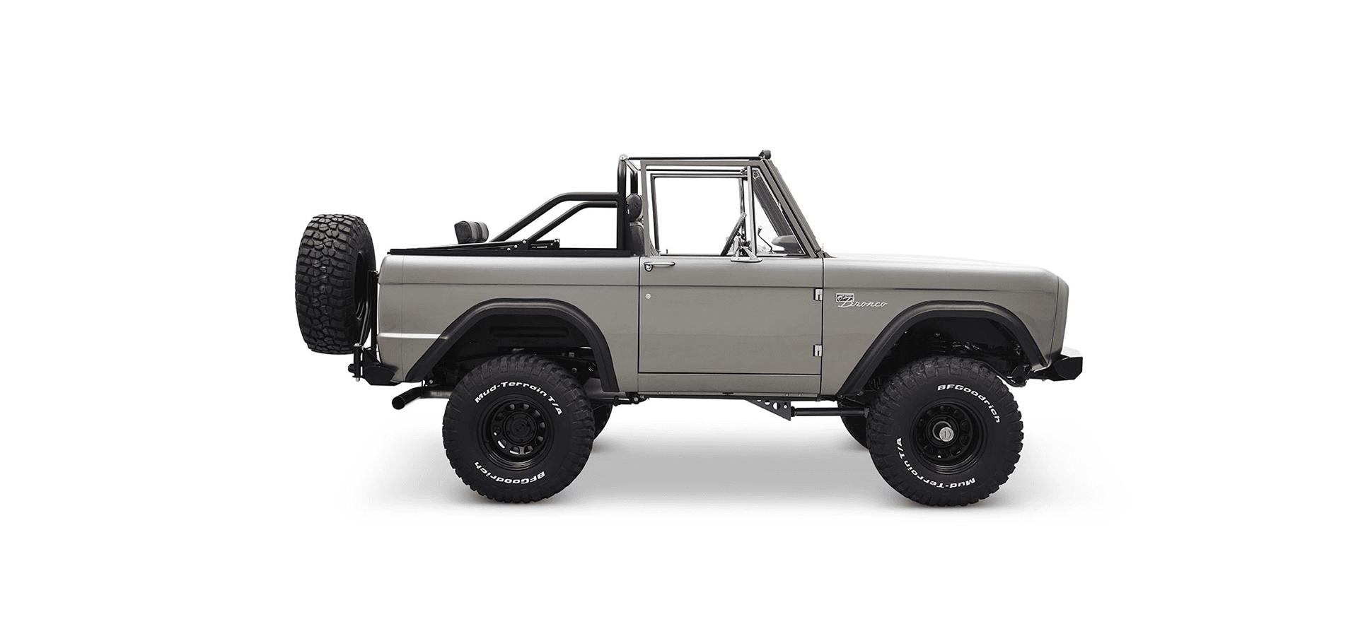 Classic Ford Bronco side profile