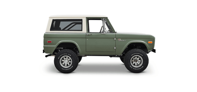 Classic Ford Bronco side profile