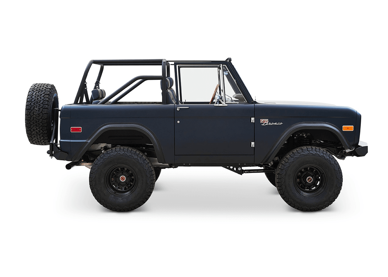 Classic Ford Bronco side profile