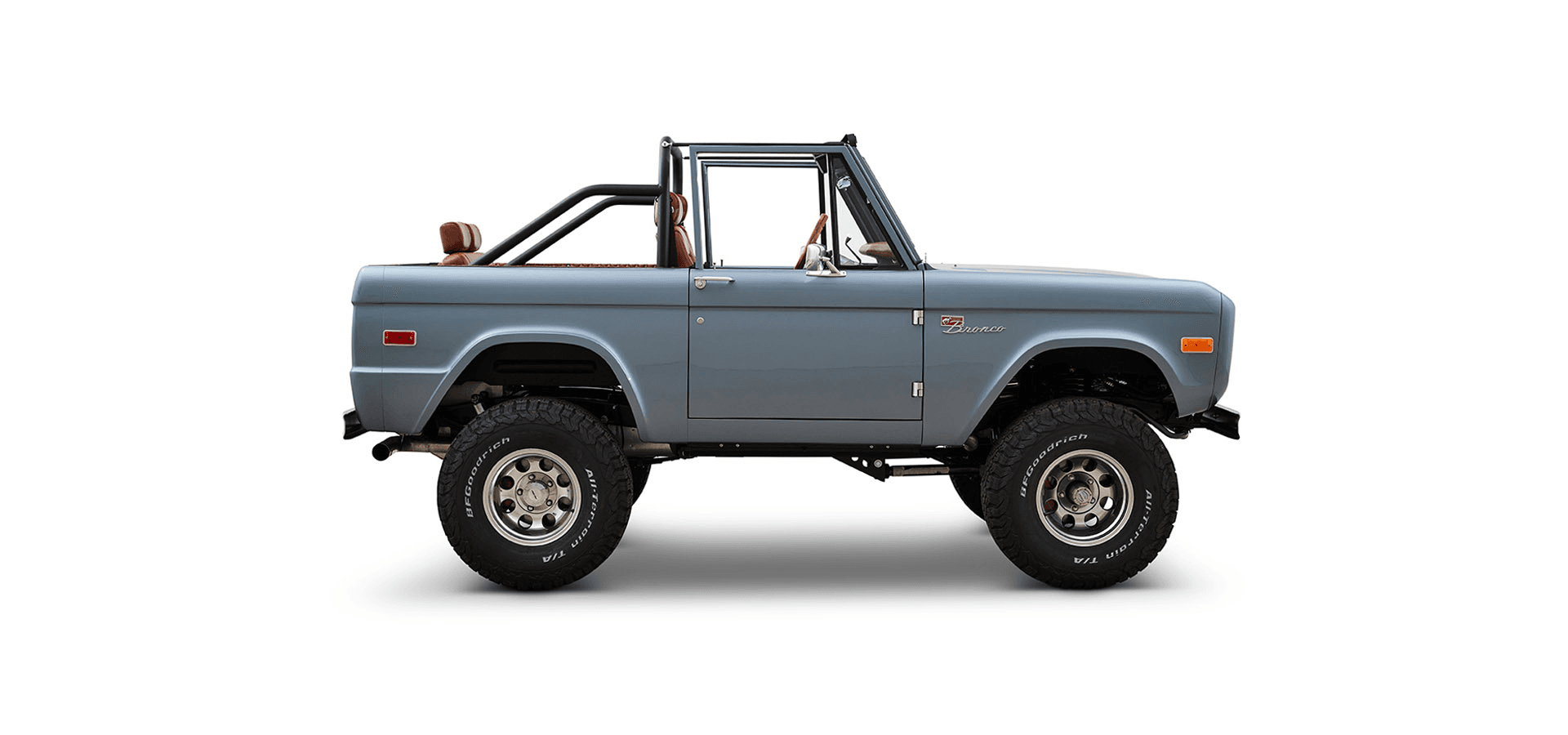 Classic Ford Bronco side profile