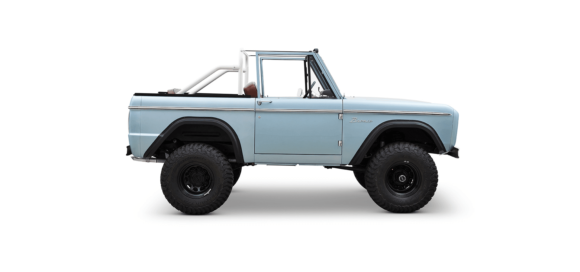 Classic Ford Bronco side profile
