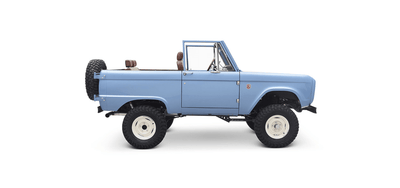 Classic Ford Bronco side profile