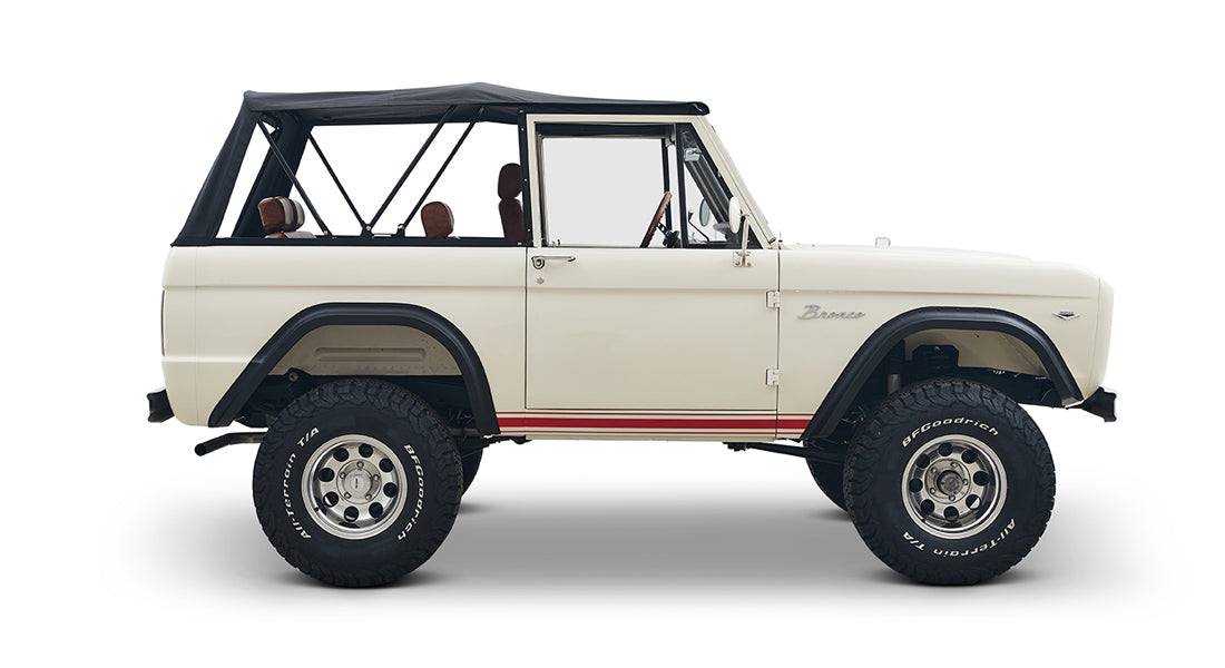 Classic Ford Bronco side profile