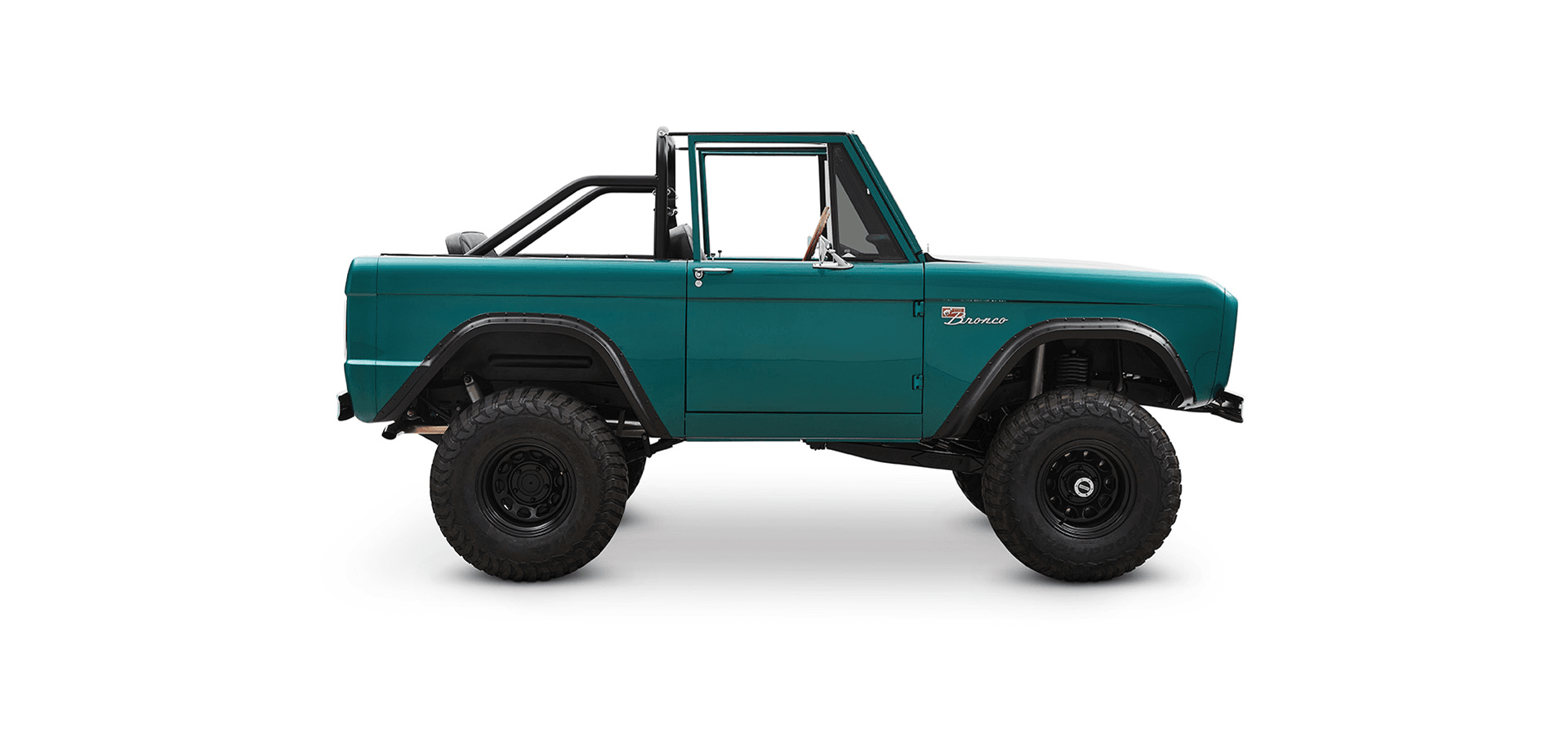 Classic Ford Bronco side profile