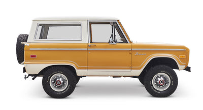 Classic Ford Bronco side profile