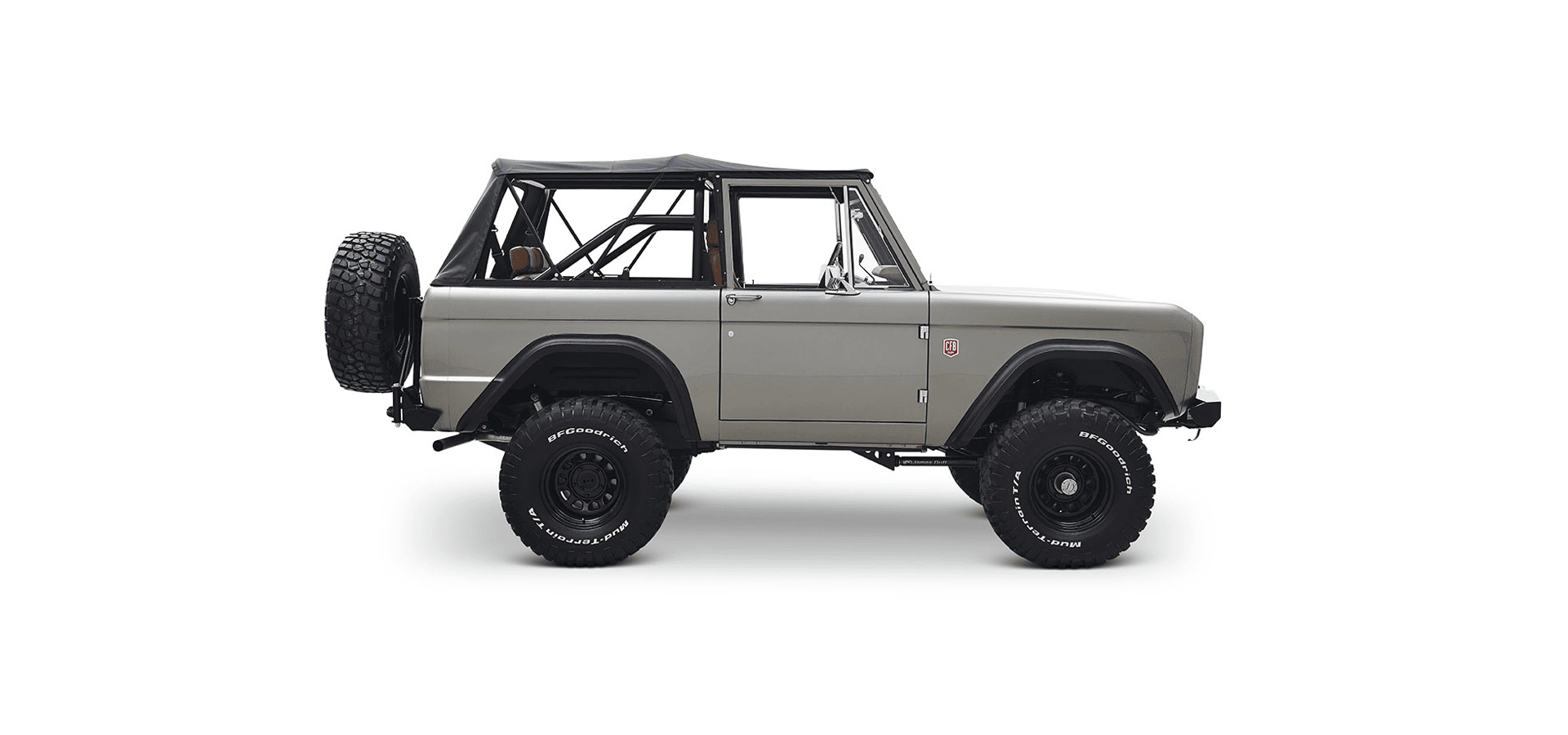 Classic Ford Bronco side profile