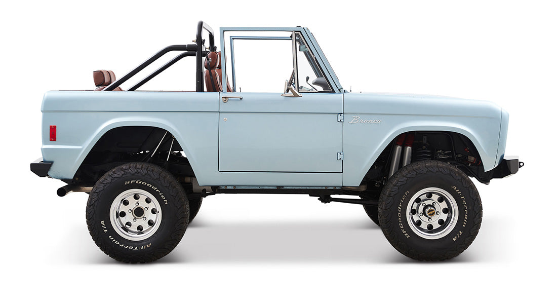 Classic Ford Bronco side profile