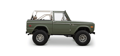 Classic Ford Bronco side profile