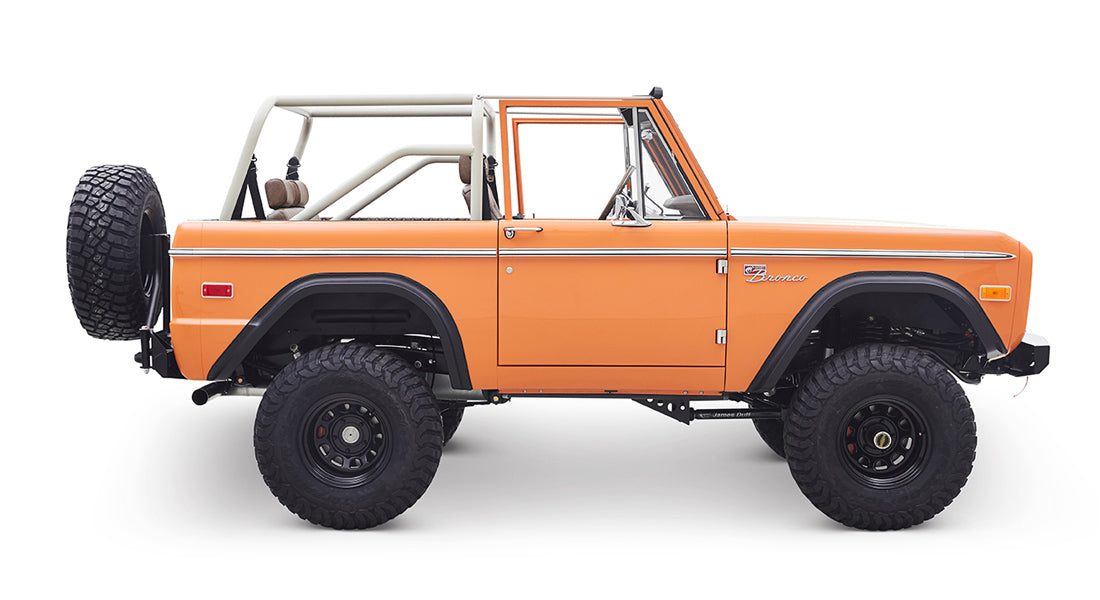 Classic Ford Bronco side profile