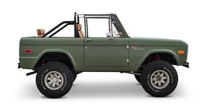 Classic Ford Bronco side profile