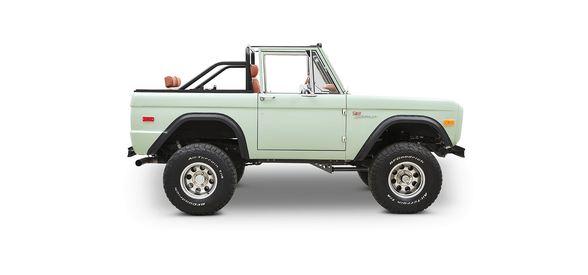 Classic Ford Bronco side profile