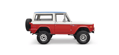 Classic Ford Bronco side profile