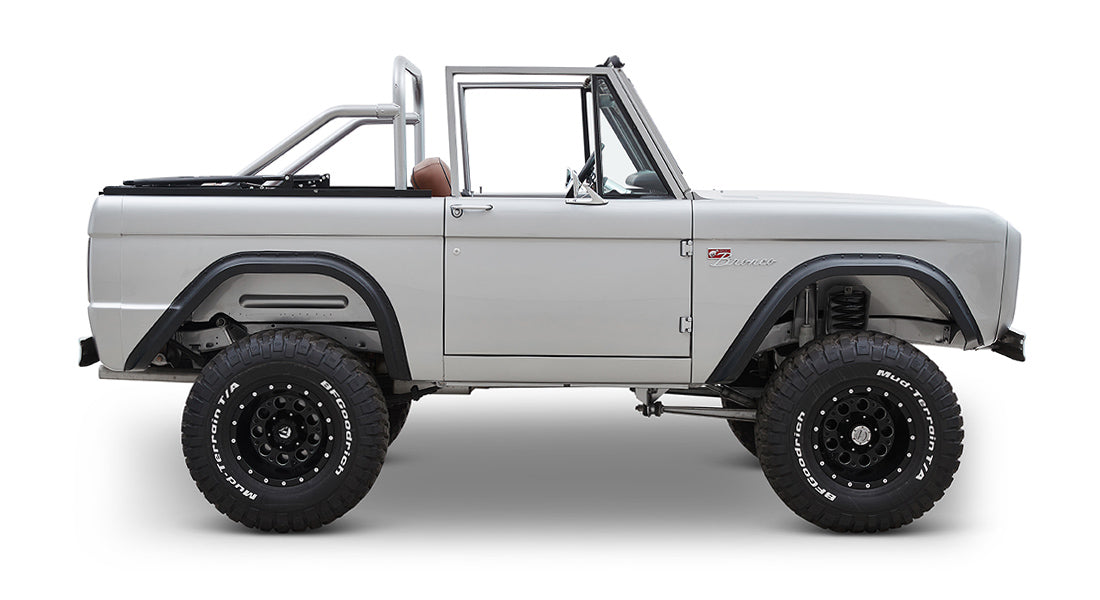 Classic Ford Bronco side profile